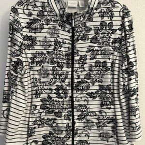 Chico's casual knit jacket